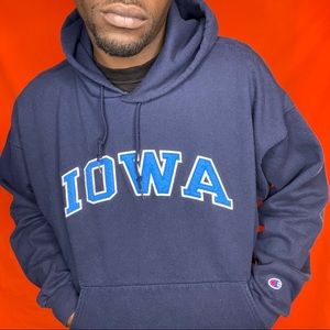 Champion Iowa hoodie 
size XXL